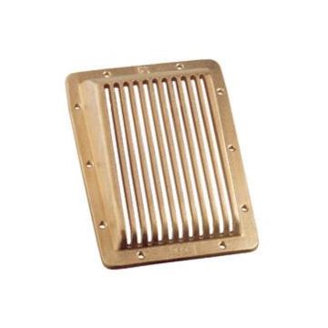 Strainer scoop rectangle Brass 3"