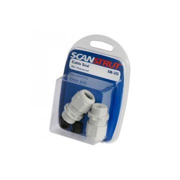Cable gland twin pack SB-2G 4-12mm cables IP67