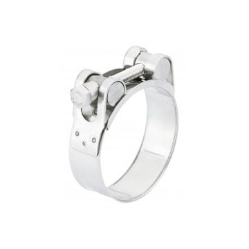Hose Clamp Robust Heavy-Duty 240–255 mm 25 mm Band AISI 316 Stainless Steel