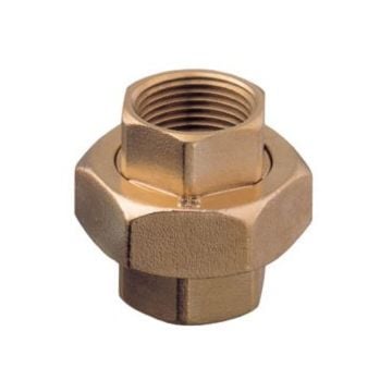 Union 3" F-F Brass Art0340