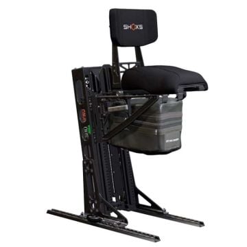 5005 jockey seat no height and fore/aft adjust, with black upholstery