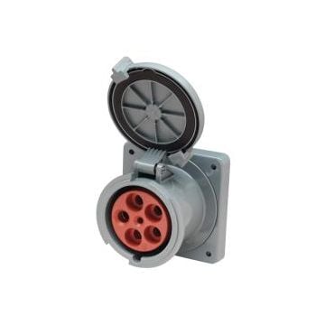 Shore power receptacle M5100R9 100A 3 Dia.Y 120/208V 5 wire 4 pole (suits 08.13.0107)