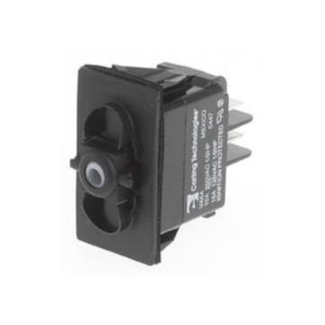 Switch base On-Off 2 pole 24V no light