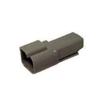 Kit receptacle DT 2 cavity Deutsch connector for 14-18 AWG wire includes housing only (pack of 10pc)