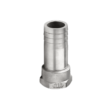 Hose connector F SS316 1-1/4"x 40mm
