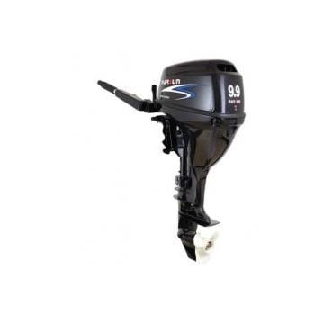 Engine tiller control 9.9HP electric start with long shaft propeller size: 3-91/4"x11"