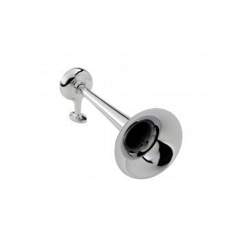 Horn air S-OA Chrome 131dB 322Hz L405 x H176mm 4.2Lps at 6.8bar suitable for vessel length less than 20m