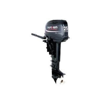 Engine tiller control 25HP Manual start with long shaft propeller size: 3-97/8"x12"