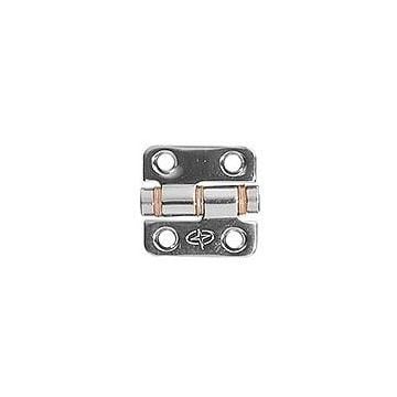 Hinge friction 38 x 38 mm normal SS 304 electro polished