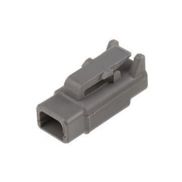 Kit plug for DTM 2 cavity Deutsch connector for 20-24 AWG wire Kits contains housing only. (pack of 10pc)