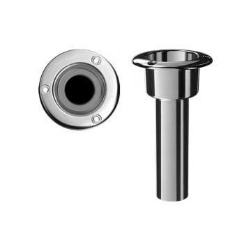 Rod cup holder SS316 round top 0 deg. No Drain rod