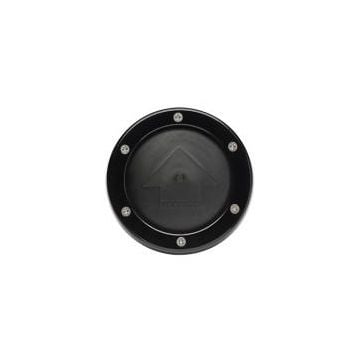Foot Switch black plastic bezel 12/ 24V 150A max Dia. 108x20Hx49D mm UV stabilised water proof diaphragm with mounting screws