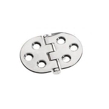 Hinge 60 x 85 mm reversed SS316 electro polished