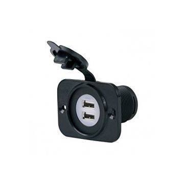USB charger (dual) 12-24V SeaLink Deluxe series