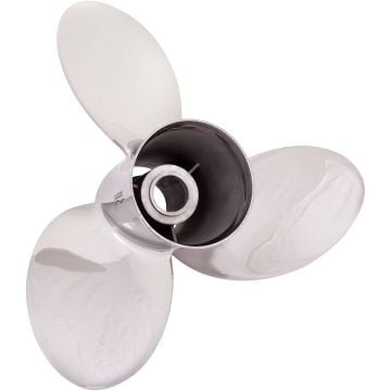Propeller Rubex L3 Plus Stainless Steel 3-Blade 15.625″ × 23″ RH Interchangeable Hub for 115 HP and Above Engines