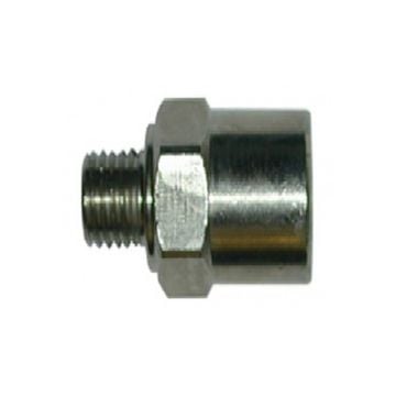 Reducer G1/4 M G3/8 F for inflexible hydraulic hose