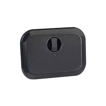 Hatch access top black 243x606mm (LxB)