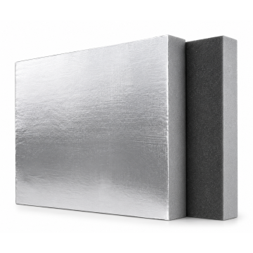 Acoustic Insulation Sheet Sorberfoam AGC25A Aluminium-Faced 25mm 1.4 × 1m