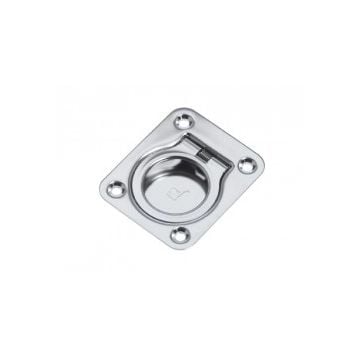 Handle lift 60 x 50 mm SS304 electro polished with retrogressive spring