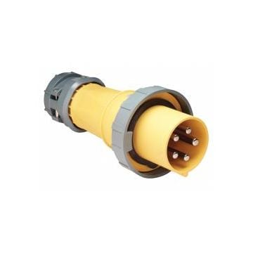 Shore power plug M5100P9 male 100A 3Ph Y 120/208V 5 wire 4 pole (suits 08.13.0110)