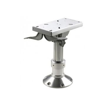 Seat pedestal PCG4363 435-605mm powermatic column Dia.87/73mm base Dia.305mm base with swivel & seat slide