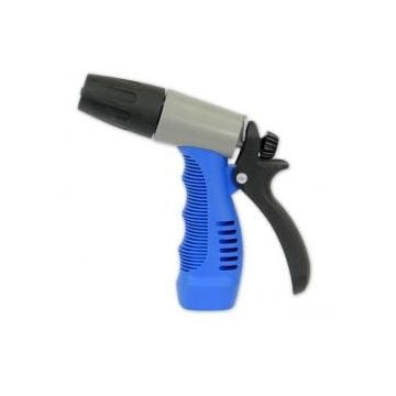 Nozzle with rubber tip and comfort grip