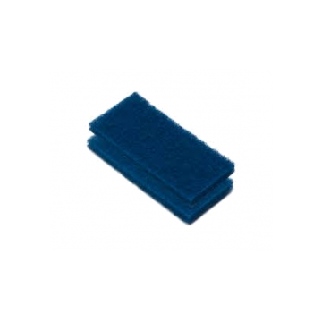 Scrub Pad Blue Medium 10 x 25 x 2.5cm DM251 (10 pc pack)