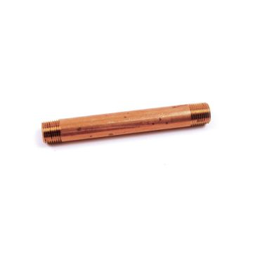 4" Brass Pipe Nipple