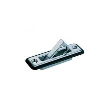 Handle flush pull 3/4"x3-1/4" spring loaded chromed zinc alloy