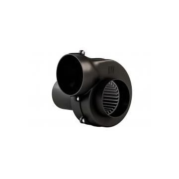 Ventilator extraction VENT7612A 12V Dia. 76 mm 4m3/min includes mounting bracket & in-line flange for 76 mm duct (centrifugal type)