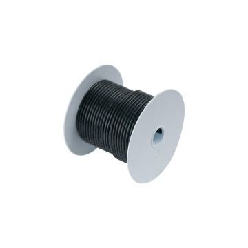 Cable 18 AWG 250ft Black (0.8mm2)
