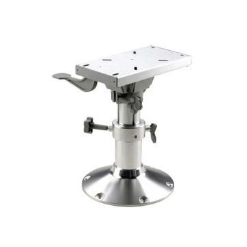 Seat pedestal PCMS4363 435-635mm manual column Dia.87/73mm & Dia.305mm base with swivel & seat slide