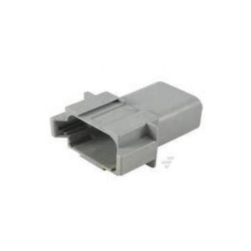 Kit receptacle DT 8 cavity Deutsch connector for 14-18 AWG wire includes housing only (pack of 5pc)