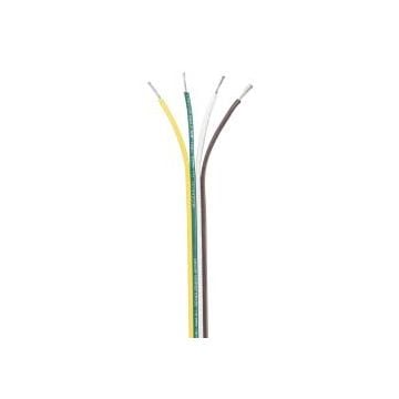 Cable 16/4 AWG 250 ft flat bonded cable (4 x 1 mm2)
