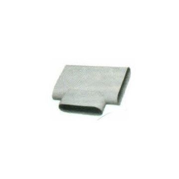 T piece oval duct 200 x 60 mm horizontal
