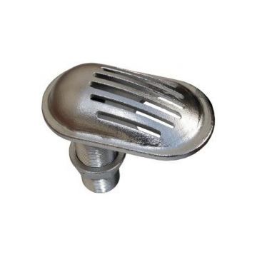 Strainer scoop 3/8" thru-hull SS316