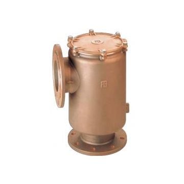 Strainer 65 mm PN16 flanged, bottom entry, Bronze body