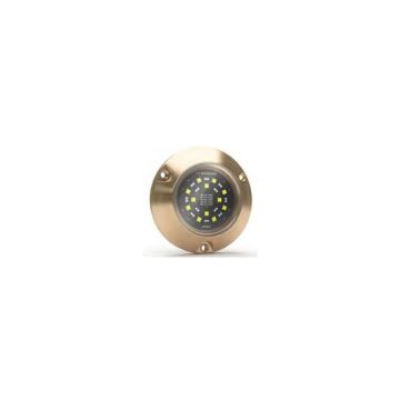 Underwater Light LED SMX53B ORA Surface Mount 12/24V 6,750lm Blue 90° Marine Bronze IP68