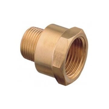 Reducer 1/4" x 1/2" M-F Brass Art0246