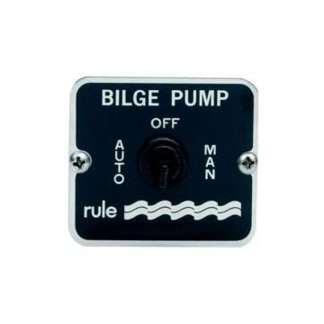 Switch panel 3way 12/24/32V for bilge pump
