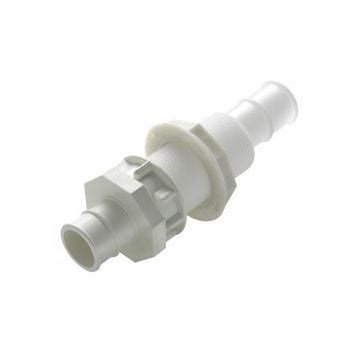 Bulkhead connector BULKH28 Dia 28mm hose & 48mm bulkhead thickness delrin