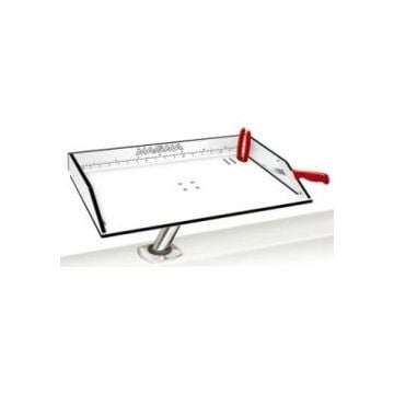 Table-bait/filet, 50.8cm, fish rod holder mount with LEVELOCK