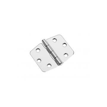 Hinge 60 x 74 mm SS304 electro polished