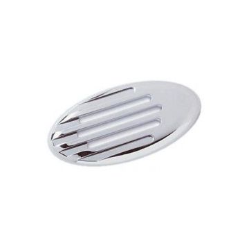 Horn Grille Set SS and White ABS Plastic for 01.09.0093/01.09.0092