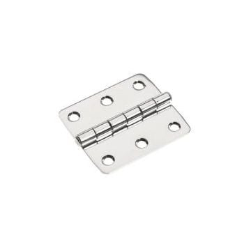 Hinge butt 75 x 66 mm SS316 electro polished