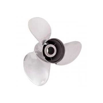 Propeller Rubex NS3 Stainless Steel 3-Blade 13″ × 21″ RH Interchangeable Hub for 40–140 HP Engines
