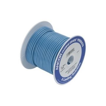 Cable 16AWG 100ft light Blue (1mm2)