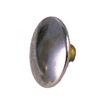Fastener button "durable type" nickled Brass for canvas to surface use