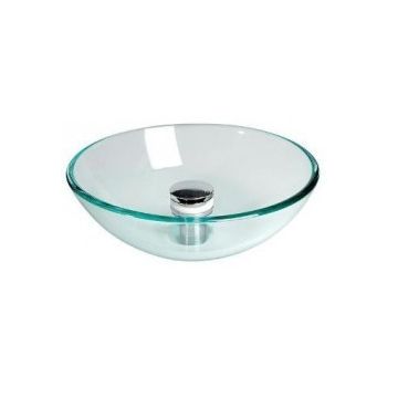 Sink Glass Round Dia. 280 D 125 mm