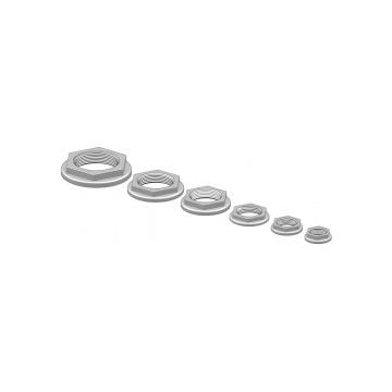 Nut backing White 2" BSP GRP